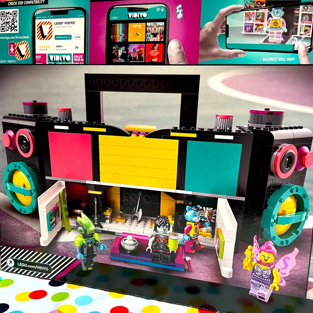 LEGO VIDIYO Music Video Maker - The Boombox 43115 NEW 996 Piece Building Set - Picture 5 of 7
